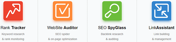 SEO PowerSuite Tools - rank tracker, website auditor, SEO spyglass, link assistant