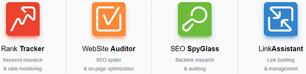 SEO PowerSuite Tools - rank tracker, website auditor, SEO spyglass, link assistant