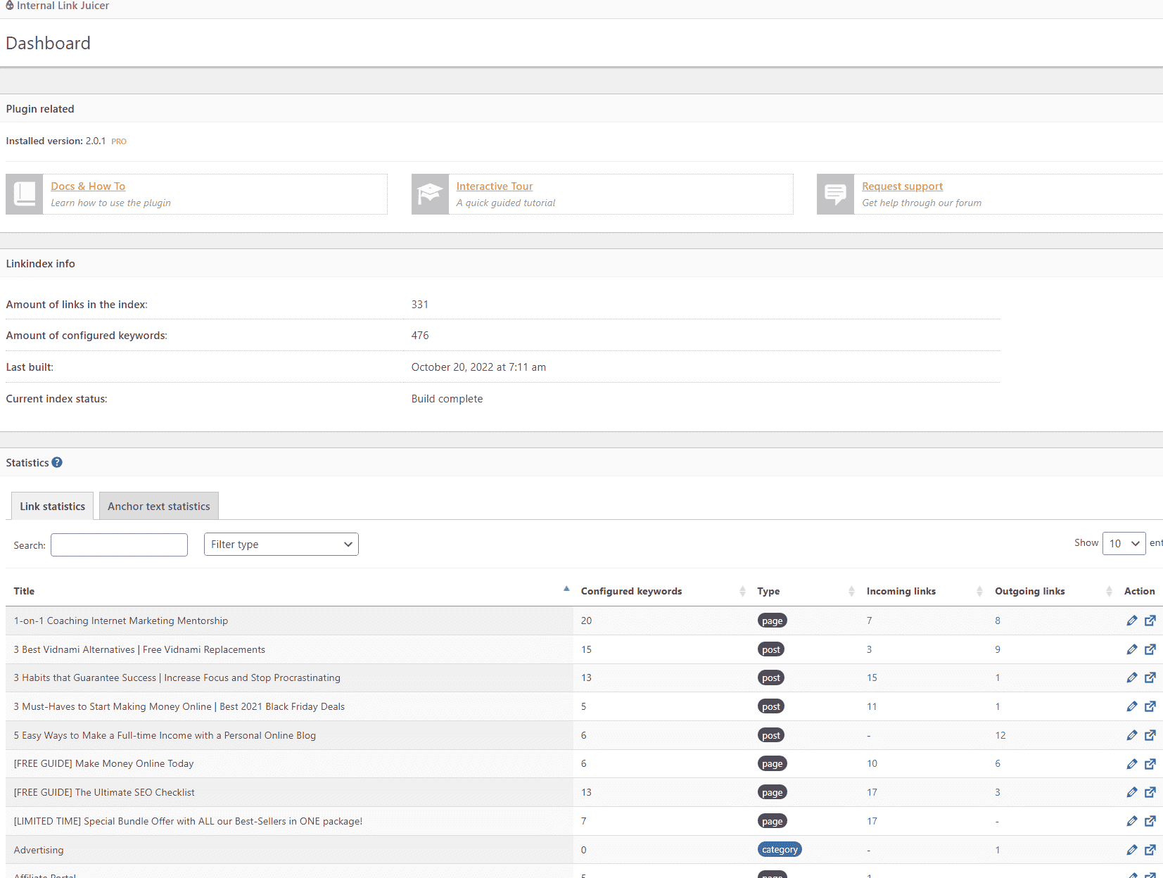 Internal Link Juicer Review WordPress Auto Links Plugin