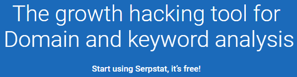 Serpstat growth hacking tool snapshot