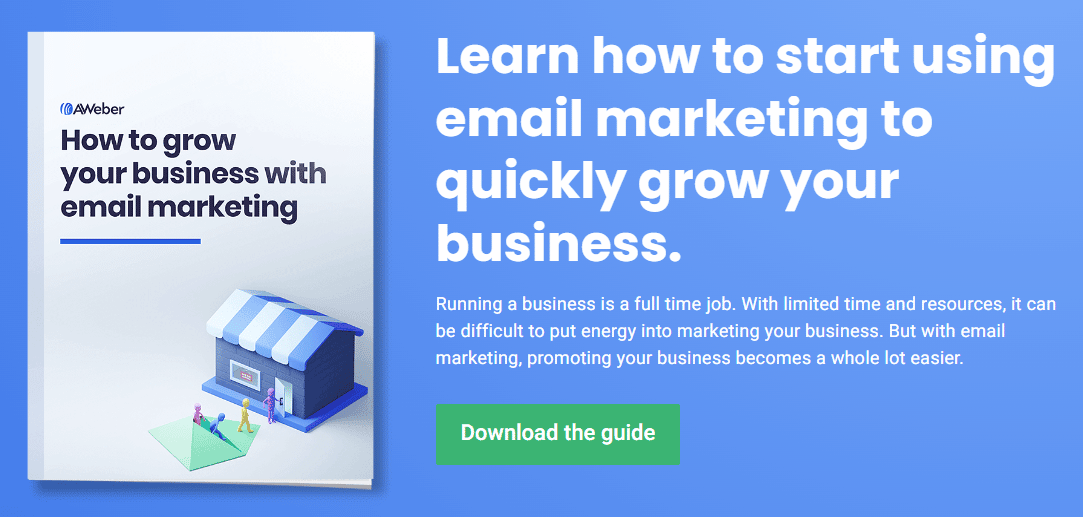 How to Grow your Business with Email Marketing Free Guide from Aweber